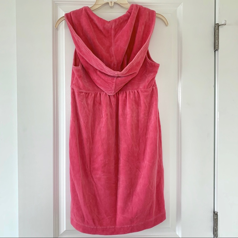 Juicy Couture Velour Hooded Sleeveless Dress - Picture 2 of 3